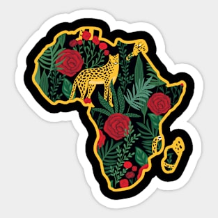 Africa Pattern Gift Sticker